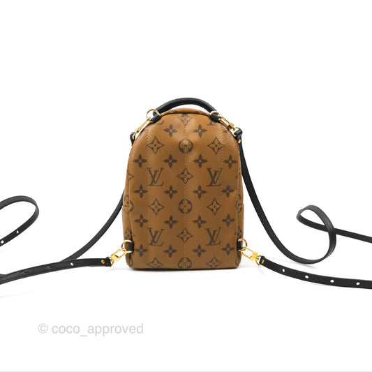 Louis Vuitton Reverse Mini Palm Springs Backpack⁣