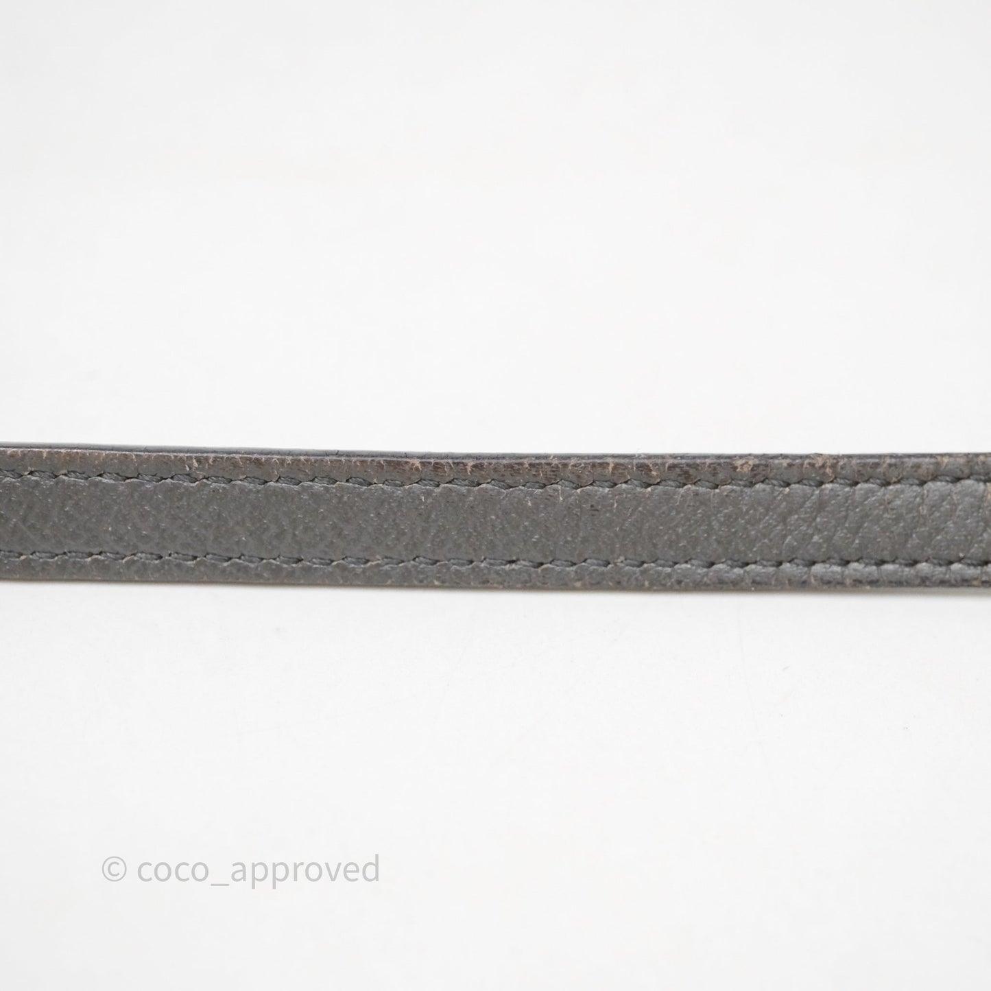Celine Nano Belt Bag Grey Grained Calfskin Gold Hardware