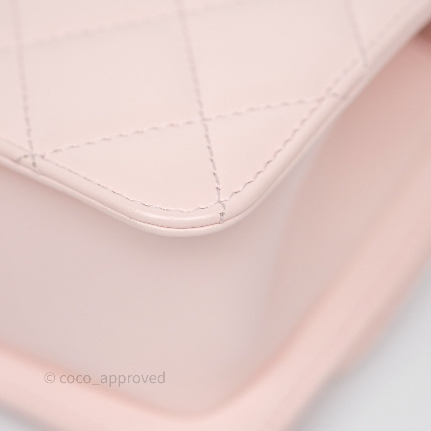 Chanel Quilted Mini Perfect Fit Adjustable Pink Calfskin Gold Hardware