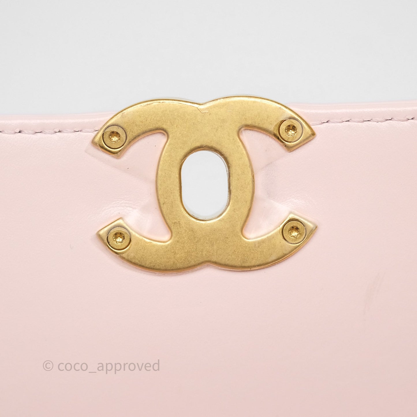 Chanel Quilted Mini Perfect Fit Adjustable Pink Calfskin Gold Hardware
