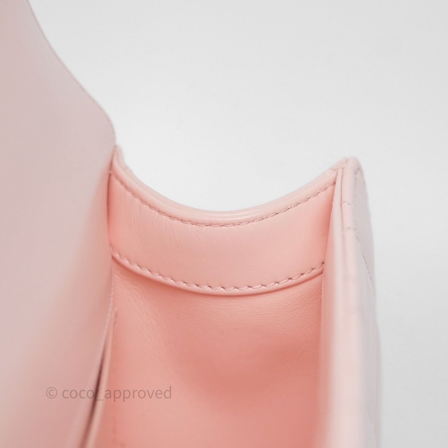 Chanel Quilted Mini Perfect Fit Adjustable Pink Calfskin Gold Hardware