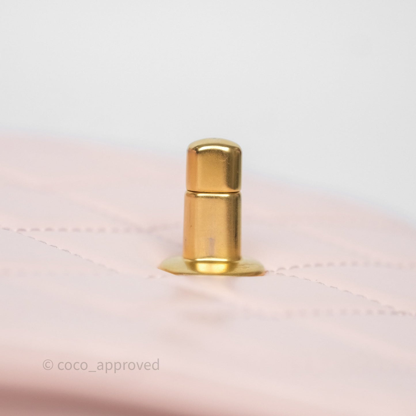 Chanel Quilted Mini Perfect Fit Adjustable Pink Calfskin Gold Hardware