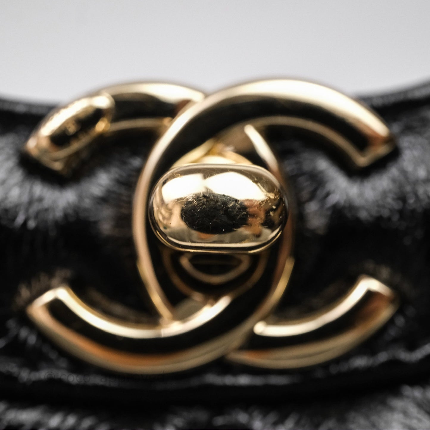 Chanel 31 Small Shopping Bag Shiny Lambskin Black Gold Hardware