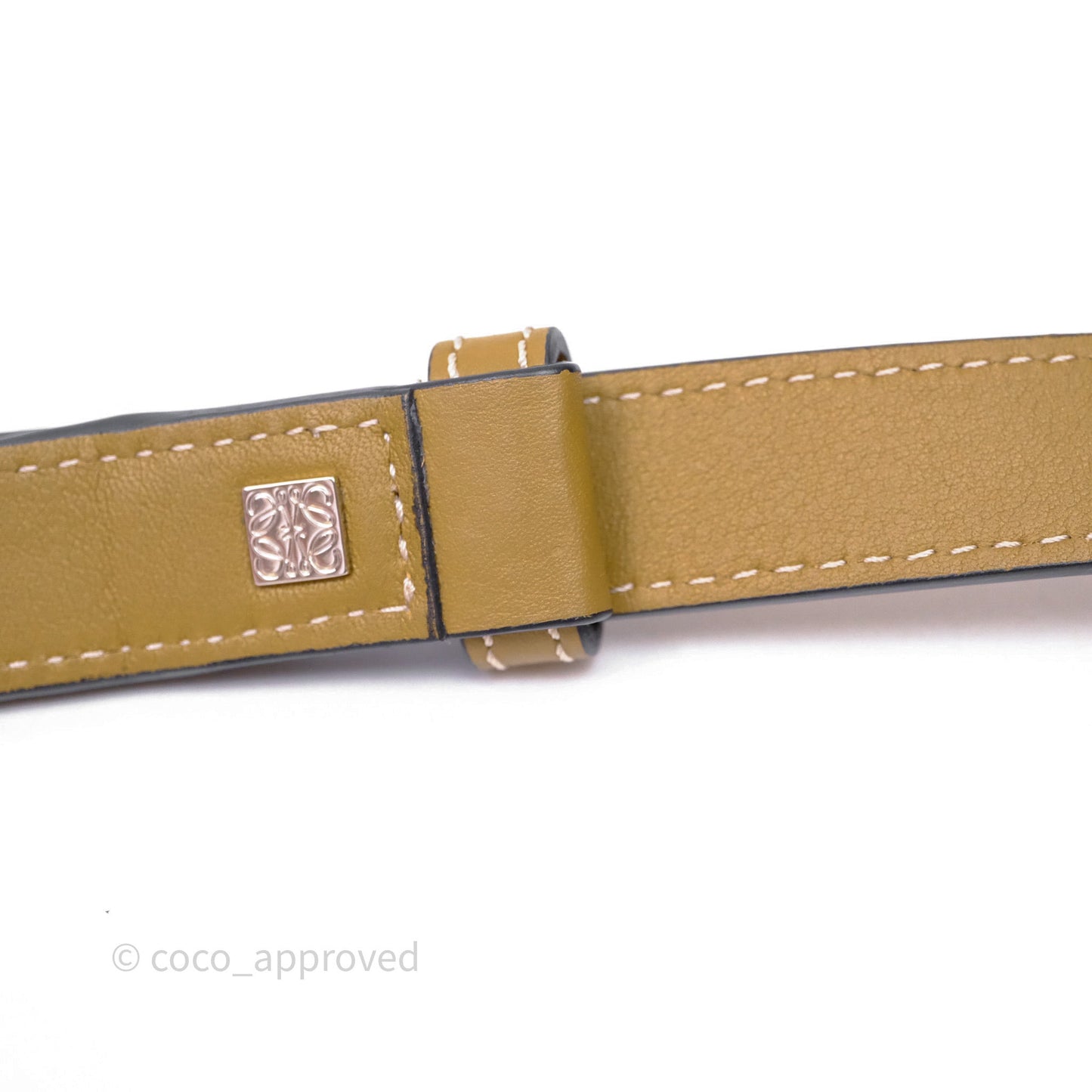 Loewe Small Puzzle Bag Khaki/ Tan Silver Hardware
