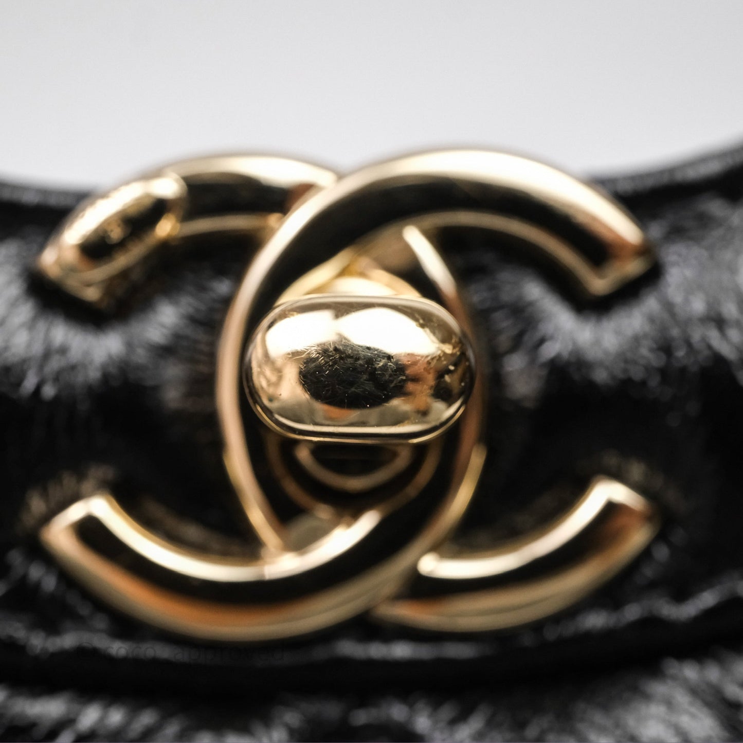 Chanel 31 Small Shopping Bag Shiny Lambskin Black Gold Hardware