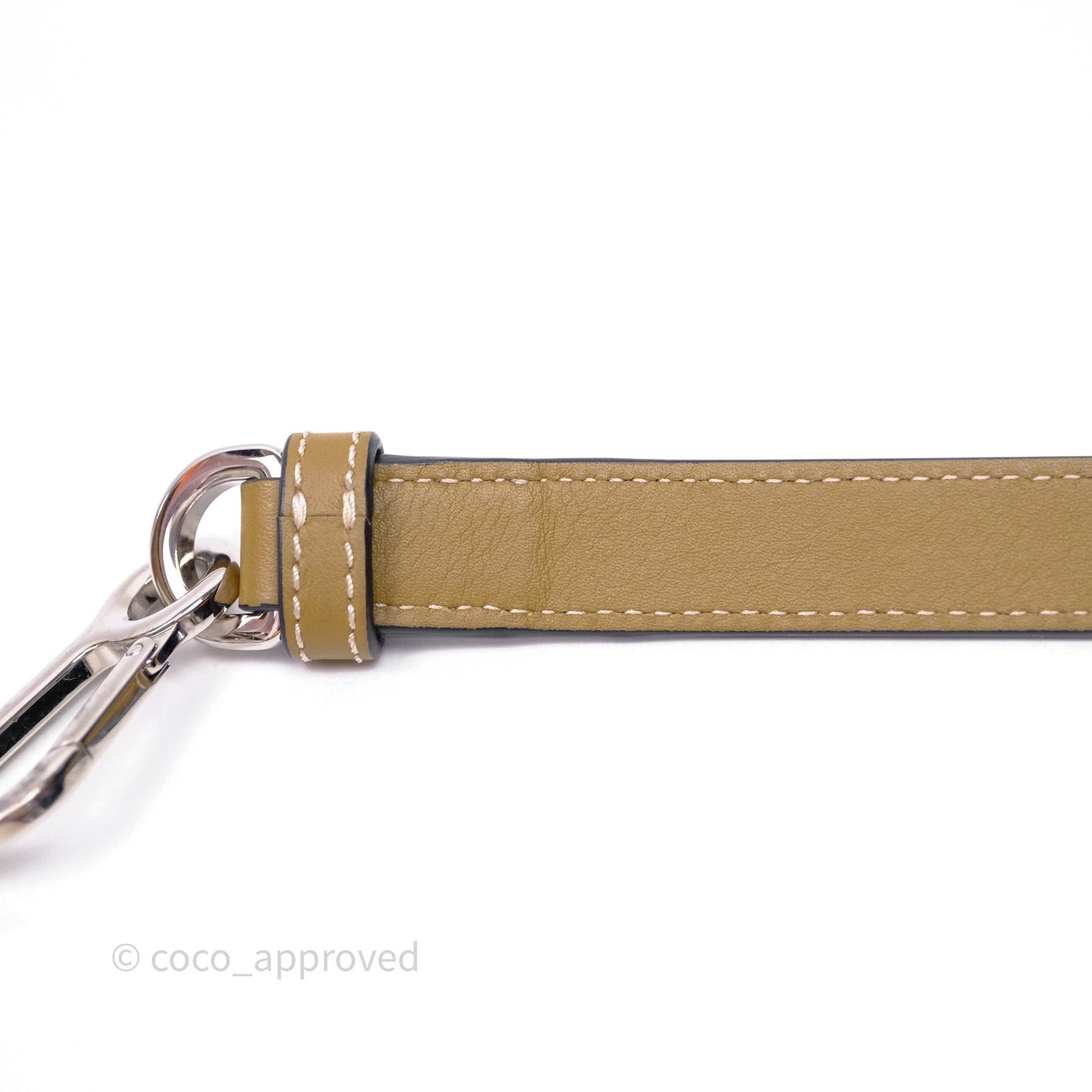 Loewe Small Puzzle Bag Khaki/ Tan Silver Hardware