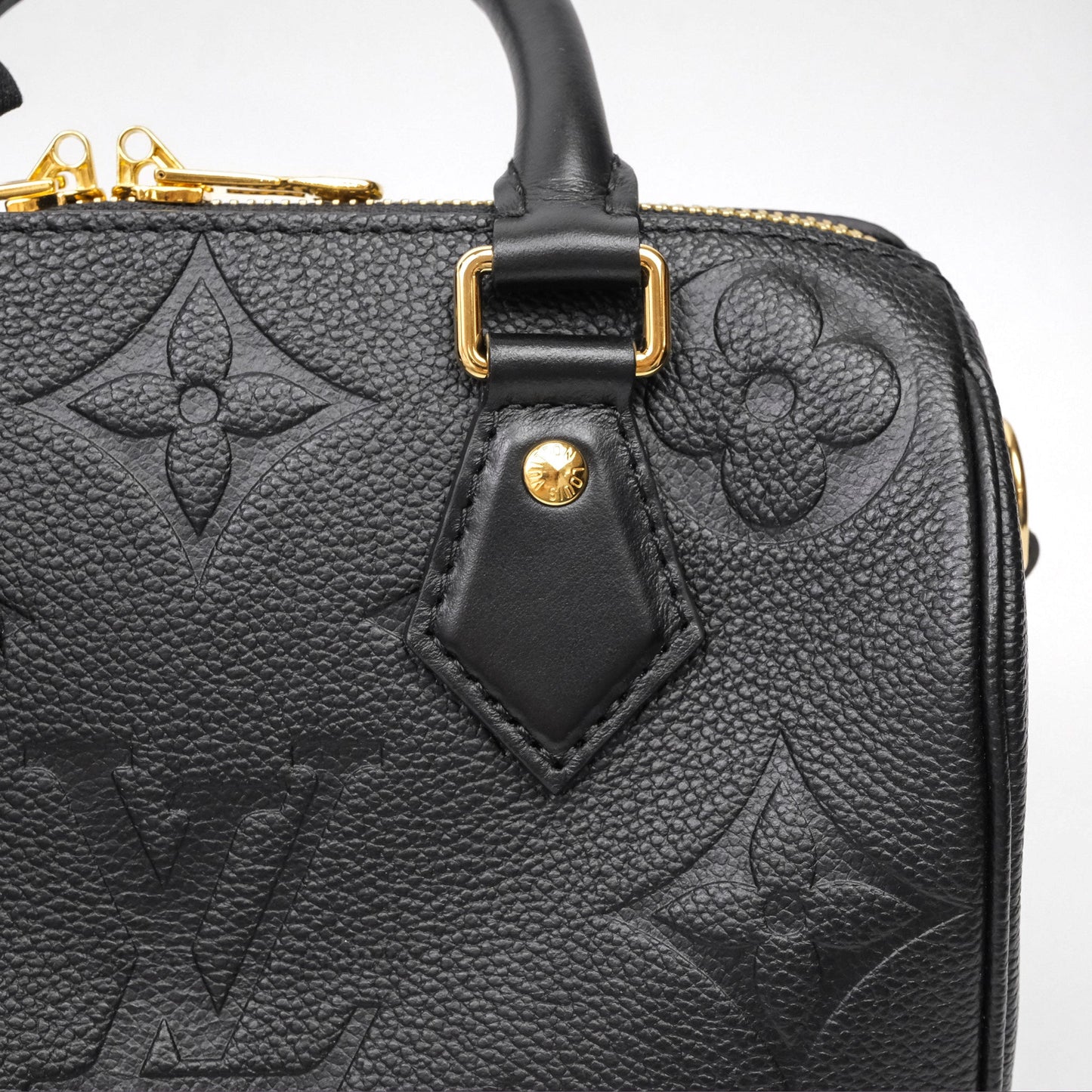 Louis Vuitton Speedy Bandoulière 20 Monogram Empreinte Black