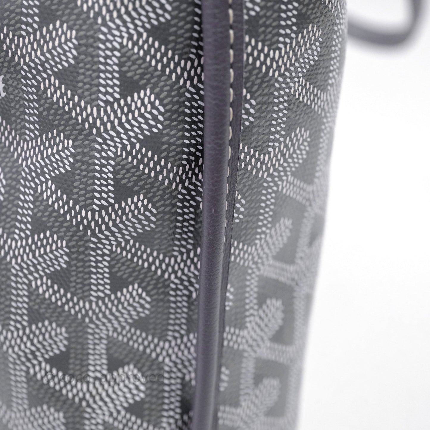 Goyard Anjou Mini Bag Goyardine Canvas Grey