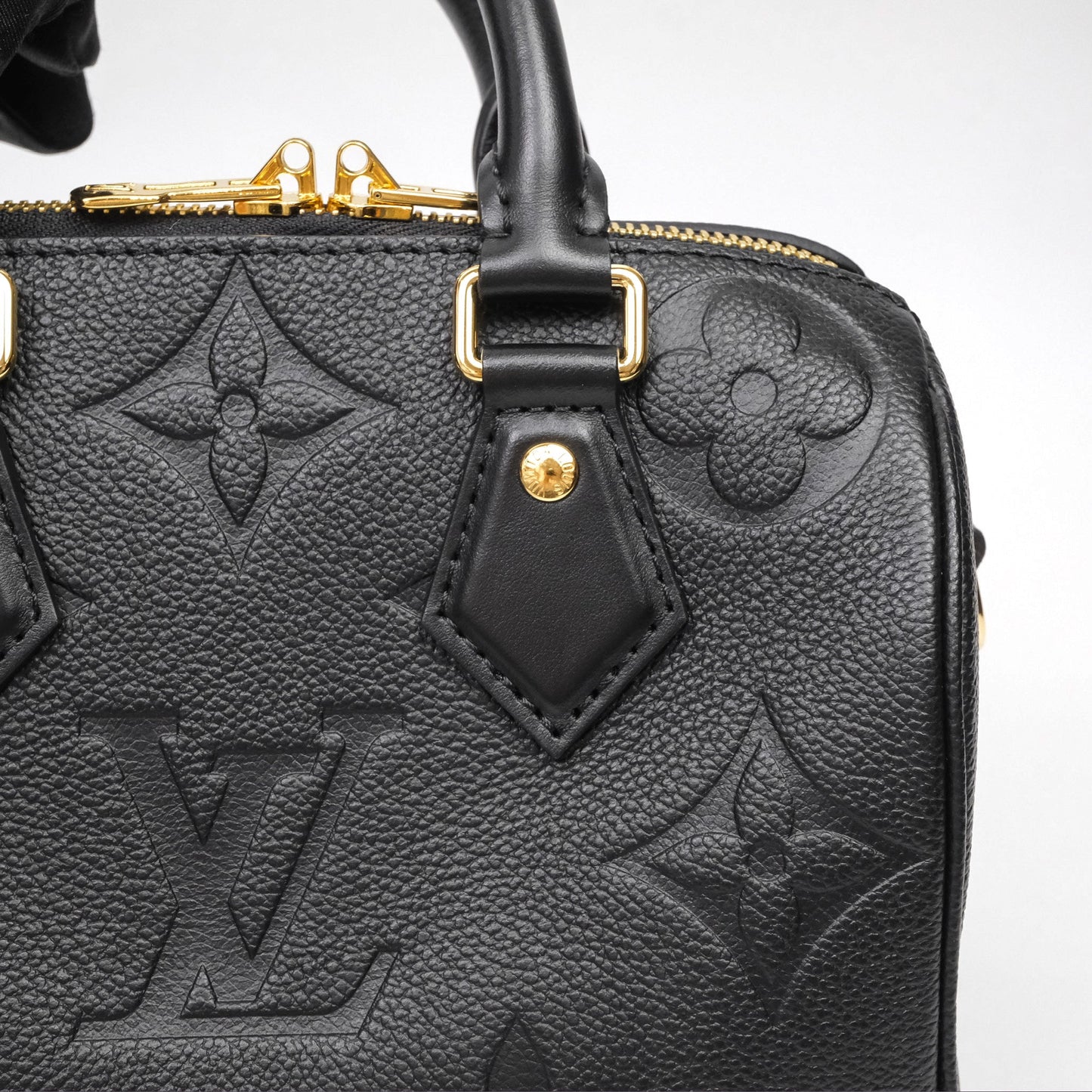 Louis Vuitton Speedy Bandoulière 20 Monogram Empreinte Black