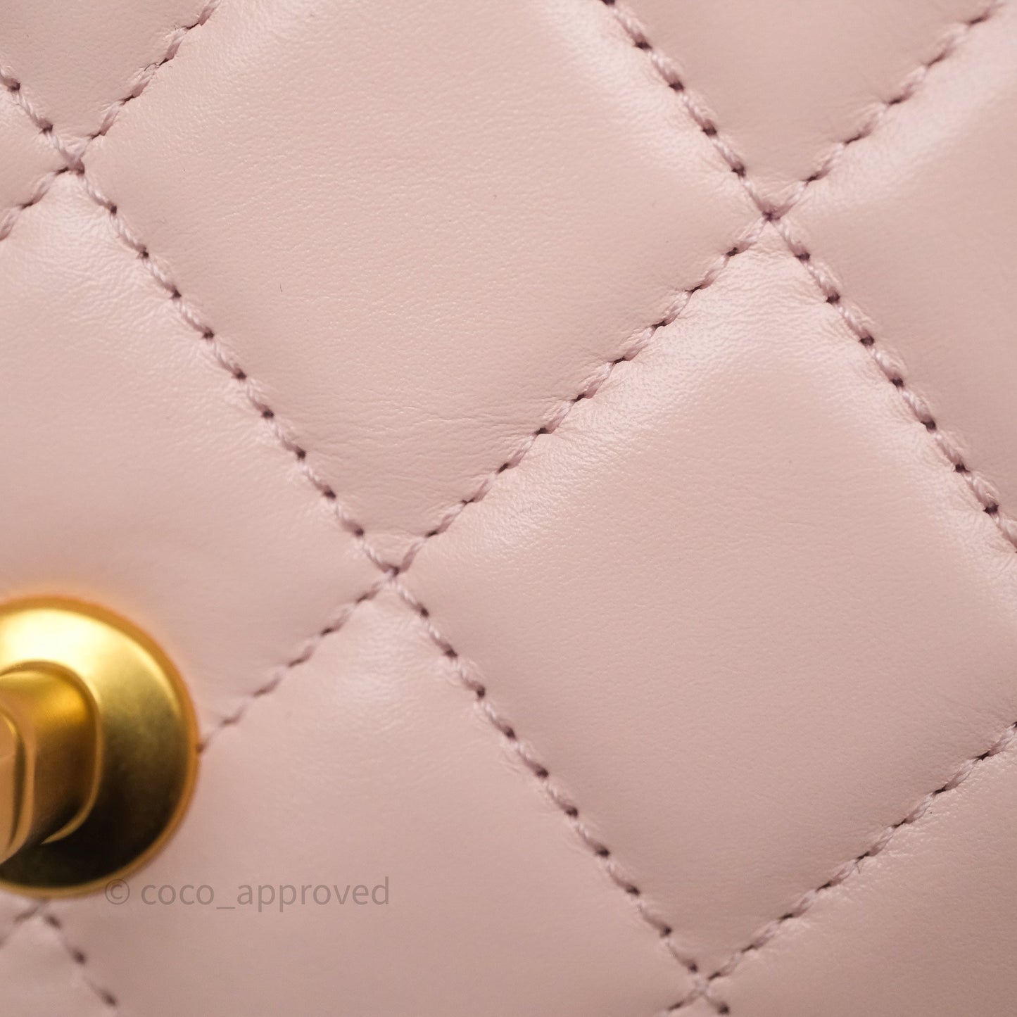 Chanel Quilted Mini Perfect Fit Adjustable Pink Calfskin Gold Hardware