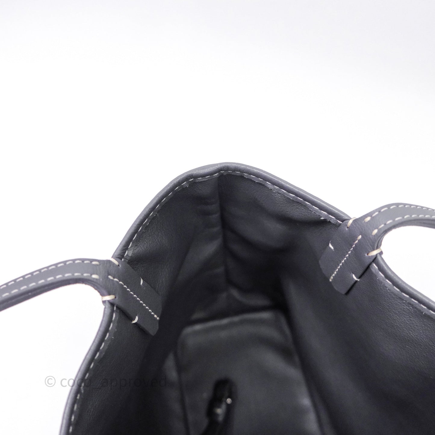 Goyard Anjou Mini Bag Goyardine Canvas Grey