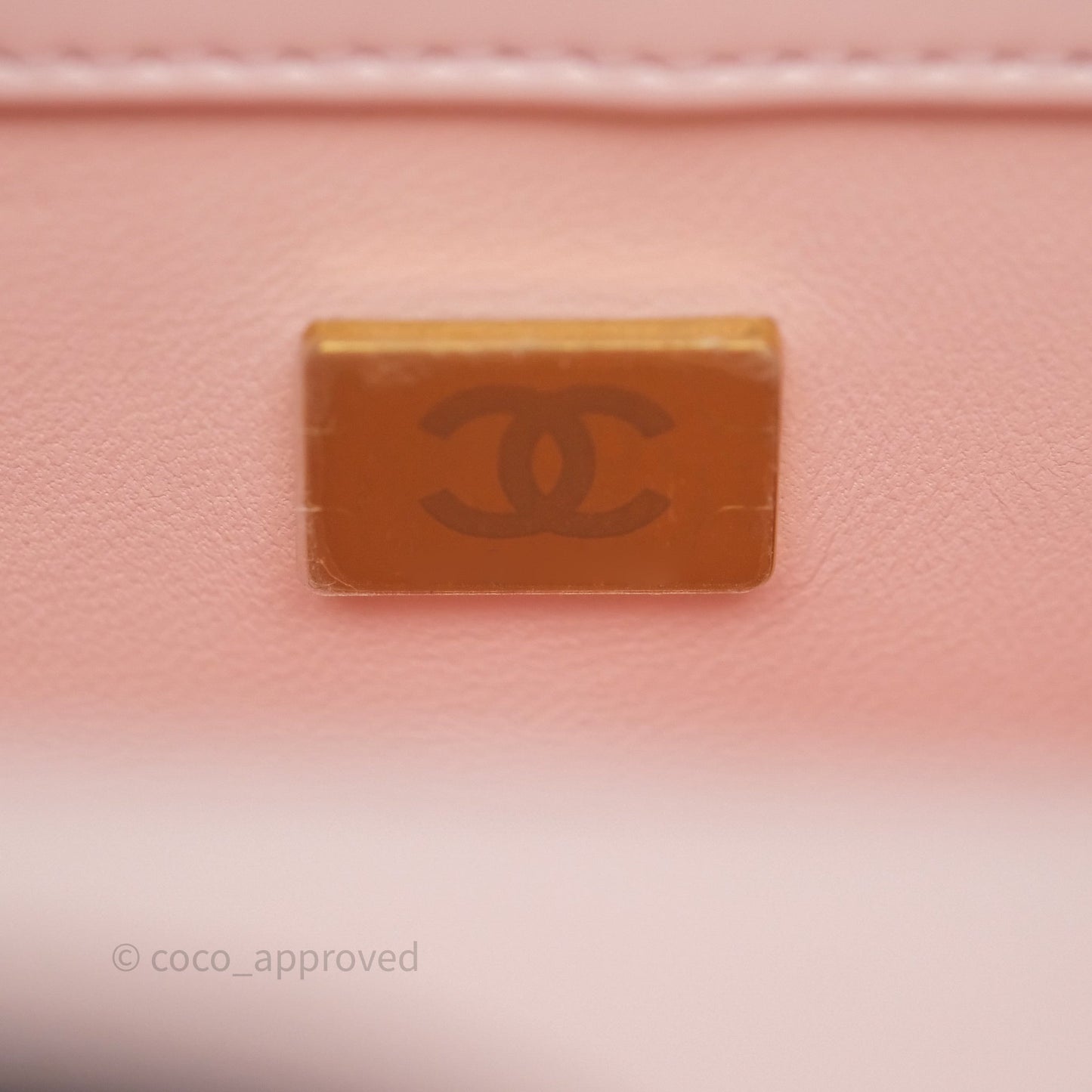 Chanel Quilted Mini Perfect Fit Adjustable Pink Calfskin Gold Hardware