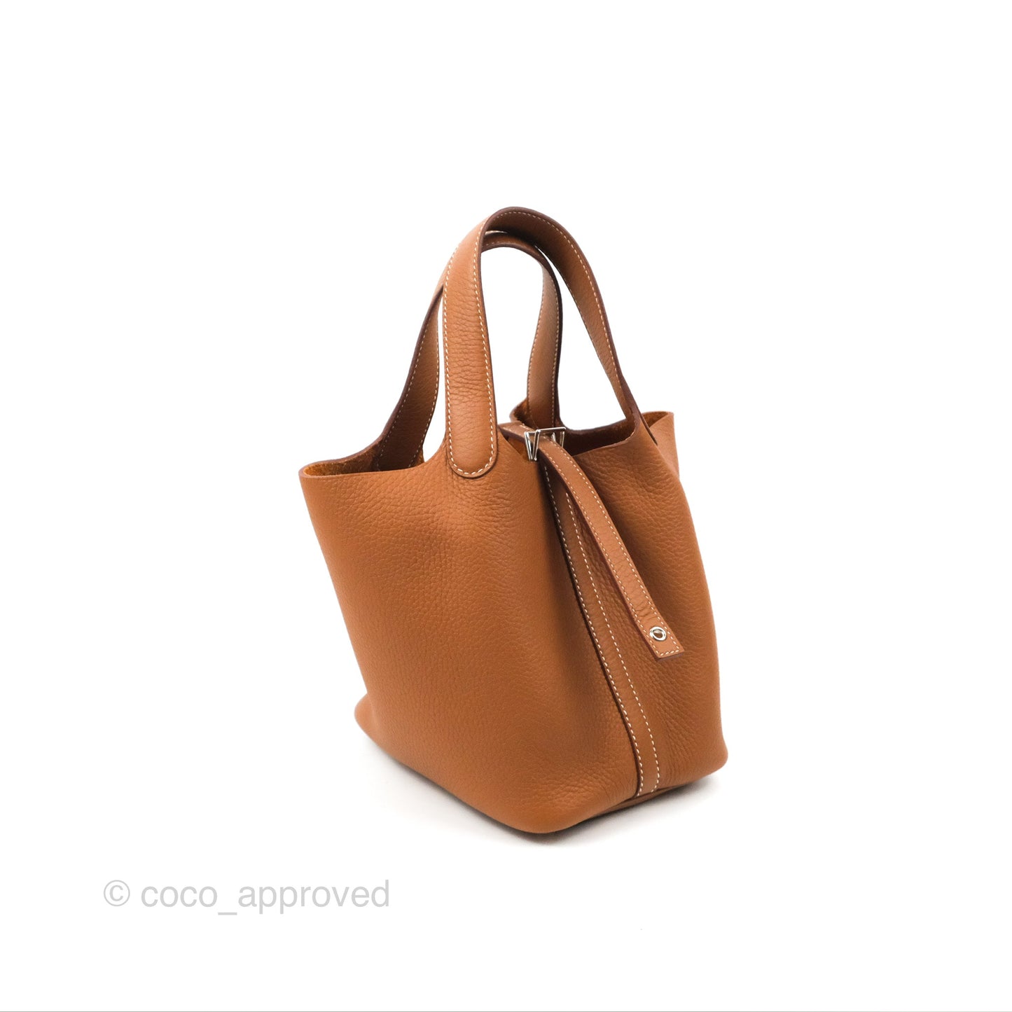 Hermès Picotin Lock 18 Gold Taurillon Clemence Palladium Hardware