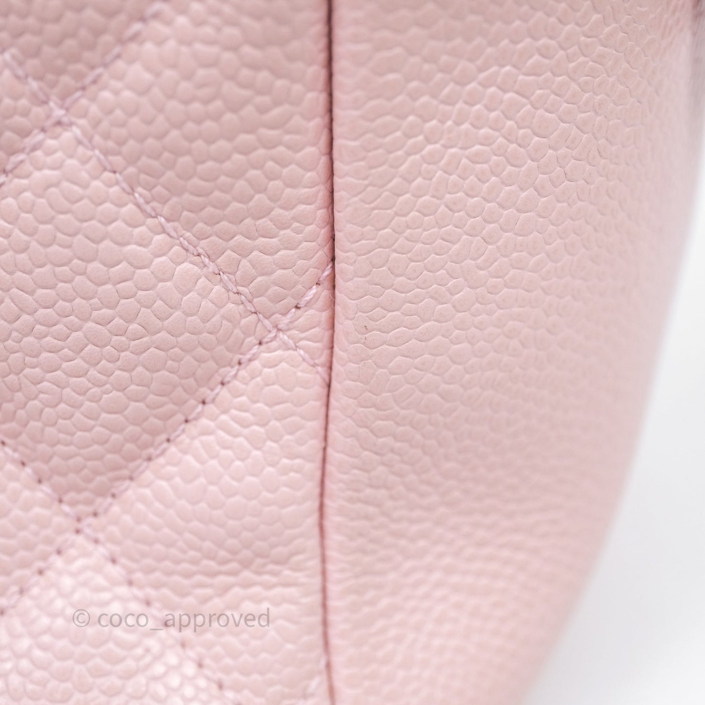 Chanel PTT Petite Timeless Shopping Tote Bag Pink Caviar Gold Hardware