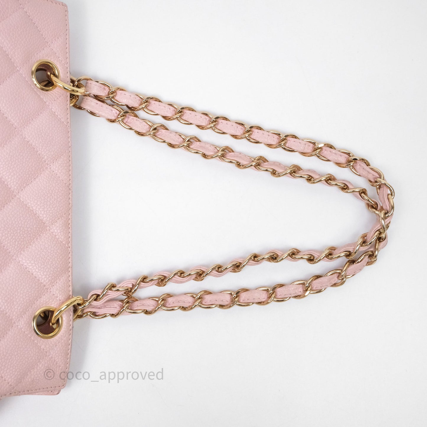 Chanel PTT Petite Timeless Shopping Tote Bag Pink Caviar Gold Hardware