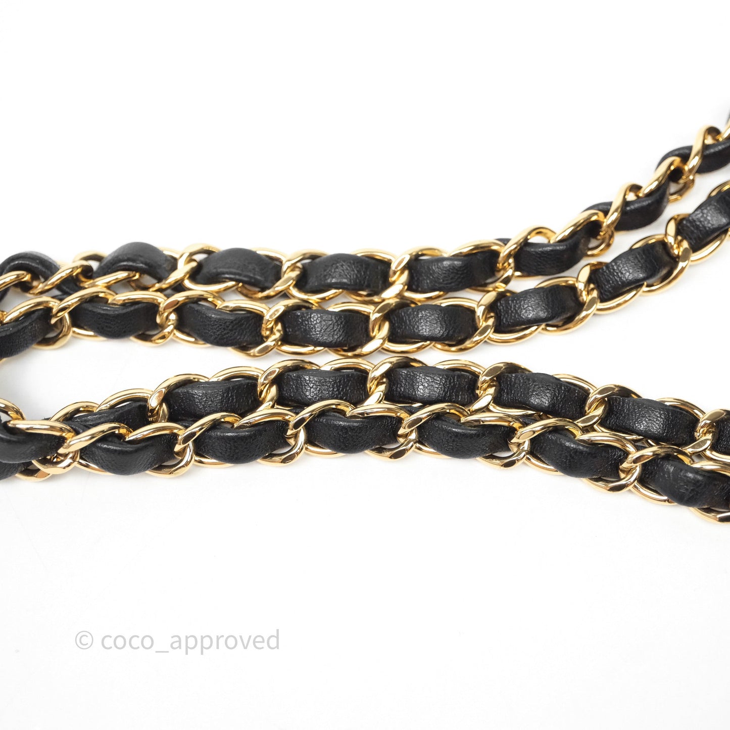 Chanel Small Classic Flap Quilted Black Lambskin Gold Hardware