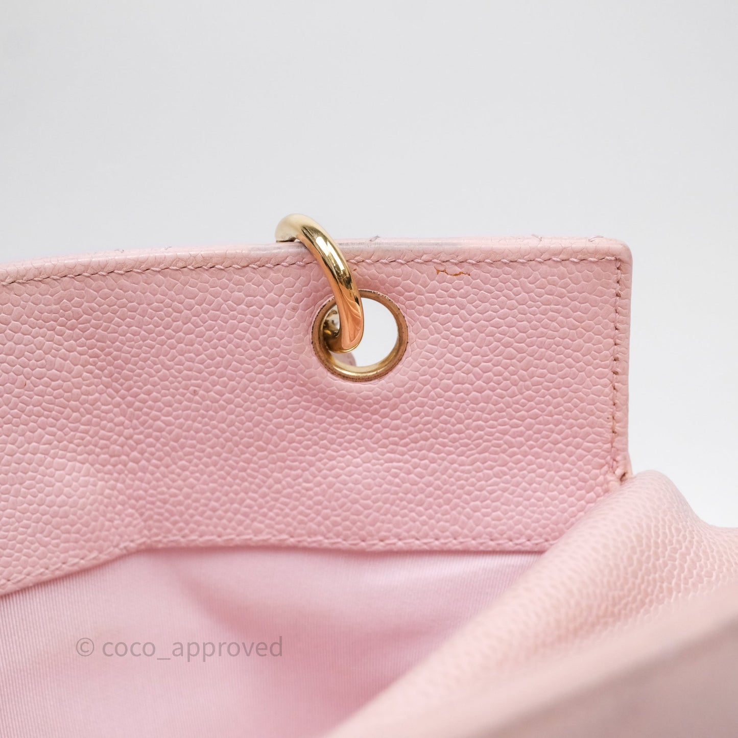 Chanel PTT Petite Timeless Shopping Tote Bag Pink Caviar Gold Hardware