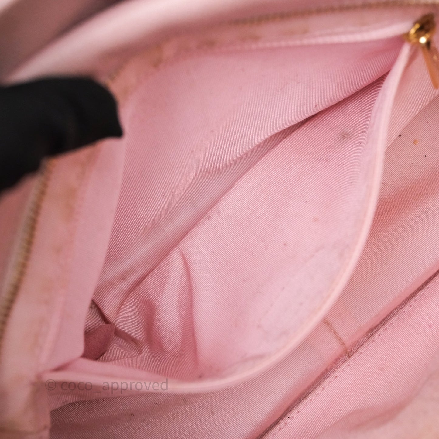 Chanel PTT Petite Timeless Shopping Tote Bag Pink Caviar Gold Hardware
