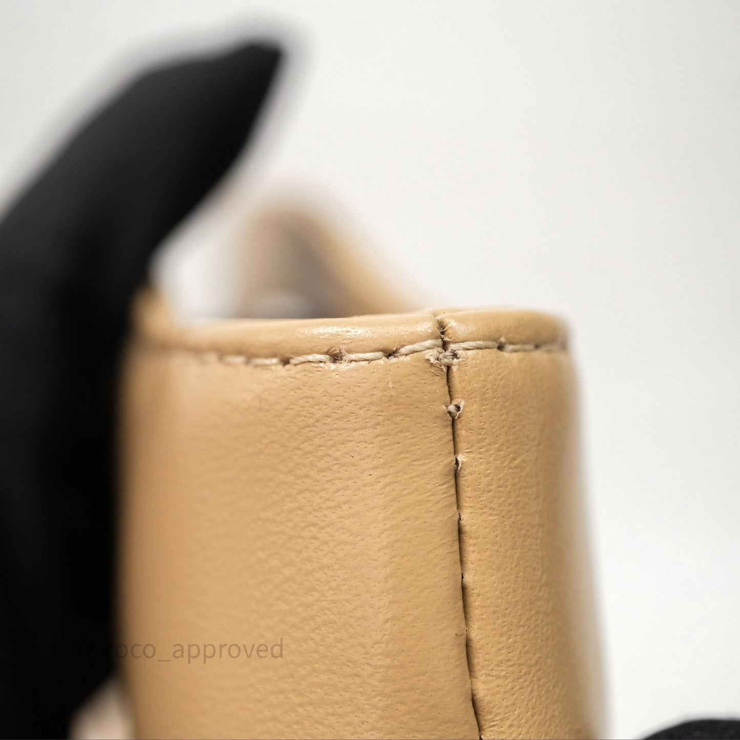 Chanel 31 Mini Beige Shiny Lambskin Gold Hardware