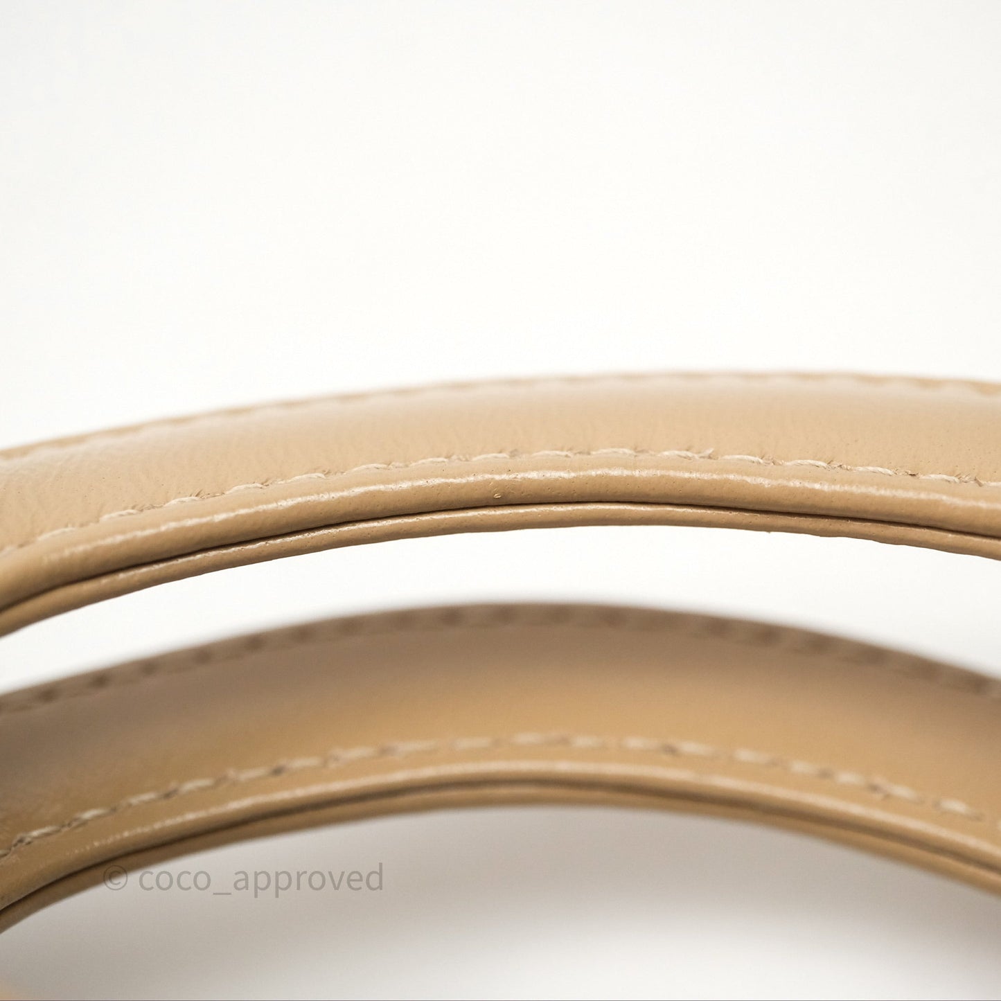 Chanel 31 Mini Beige Shiny Lambskin Gold Hardware