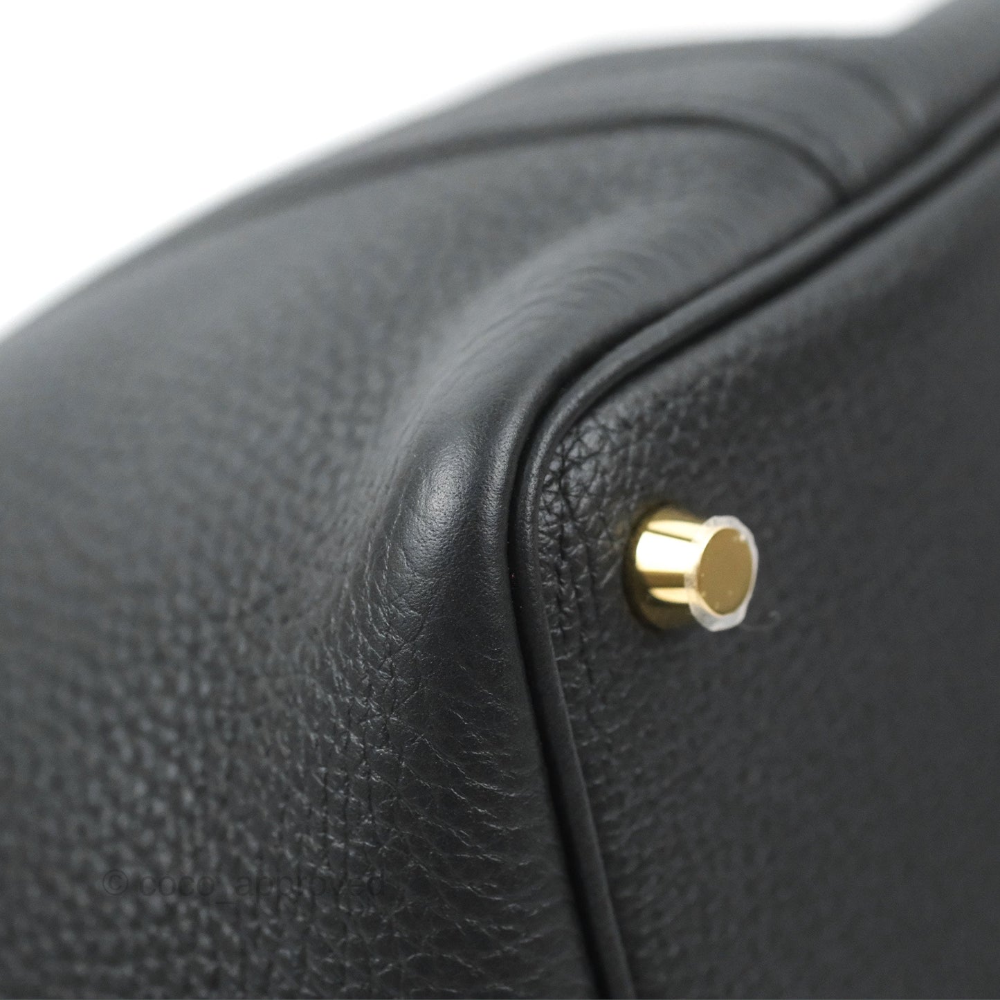 Hermès Picotin Lock 18 Black Taurillon Clemence Gold Hardware