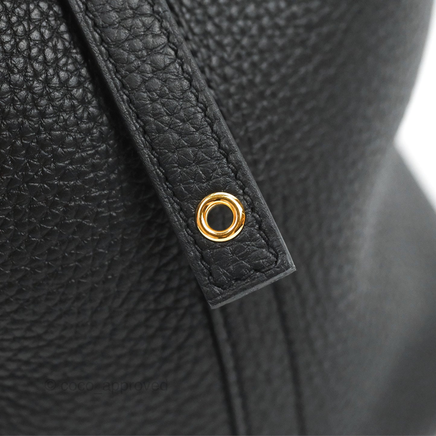 Hermès Picotin Lock 18 Black Taurillon Clemence Gold Hardware