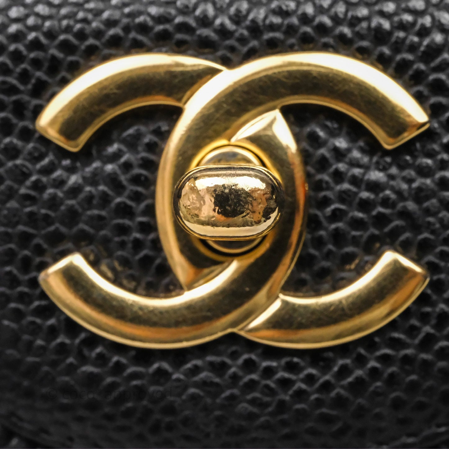 Chanel Jumbo Single Flap Black Caviar Gold Hardware⁣⁣