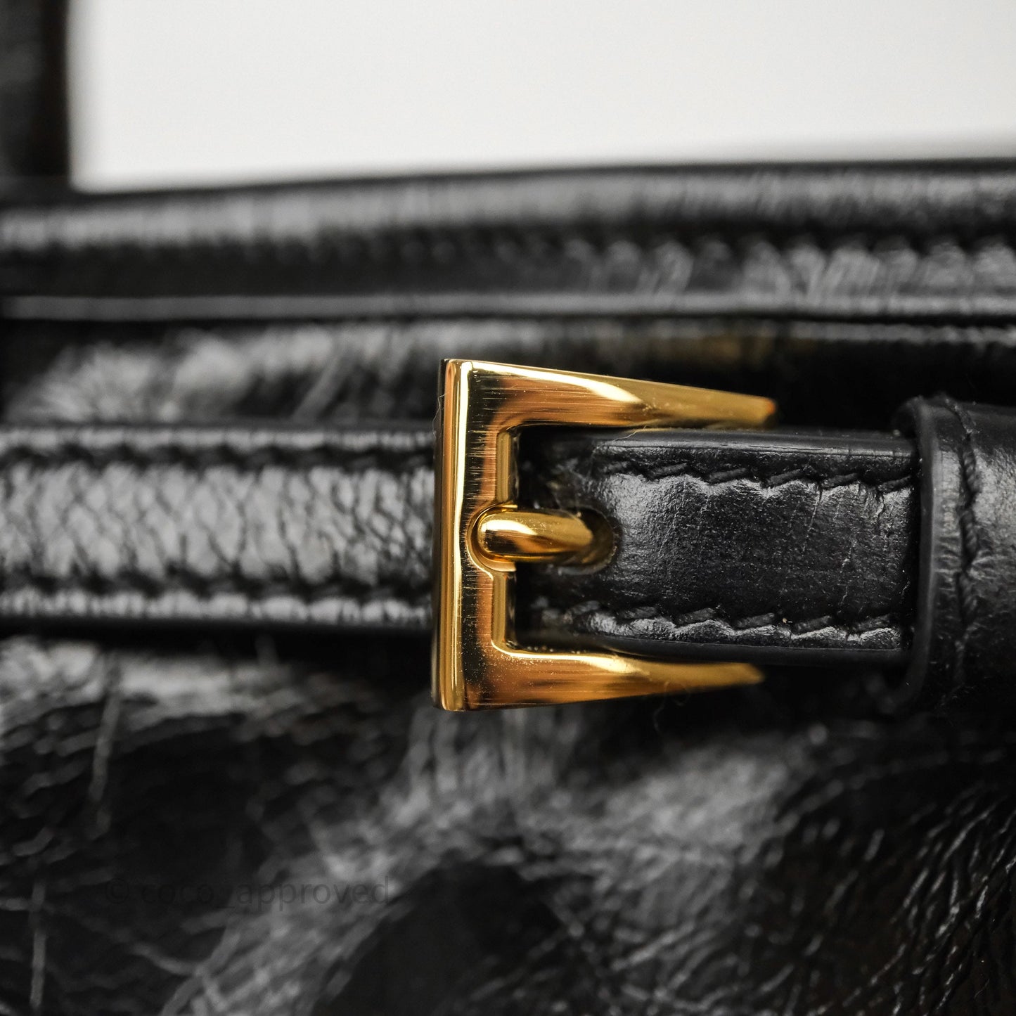 Prada Bonnie Medium Leather Handbag Black