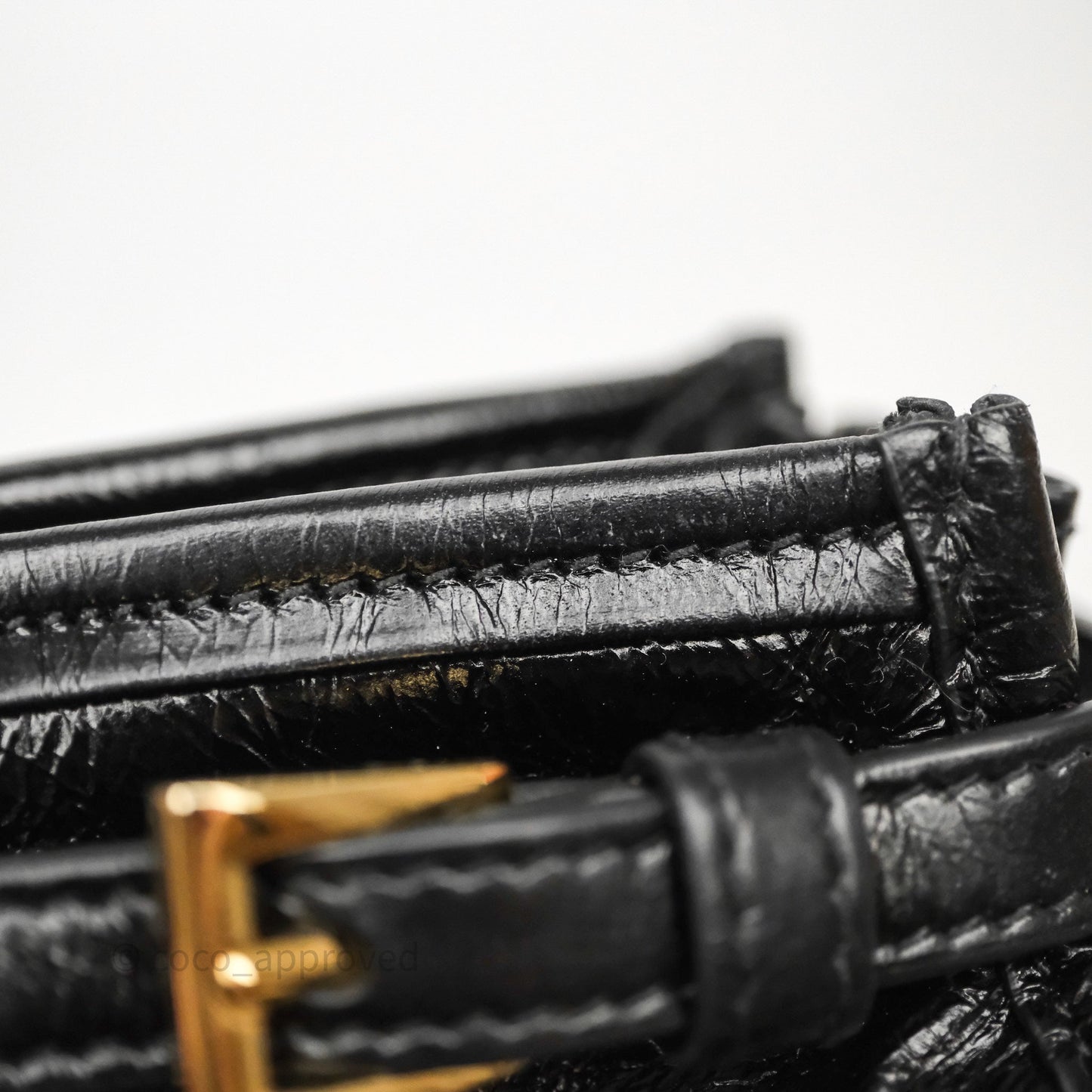 Prada Bonnie Medium Leather Handbag Black