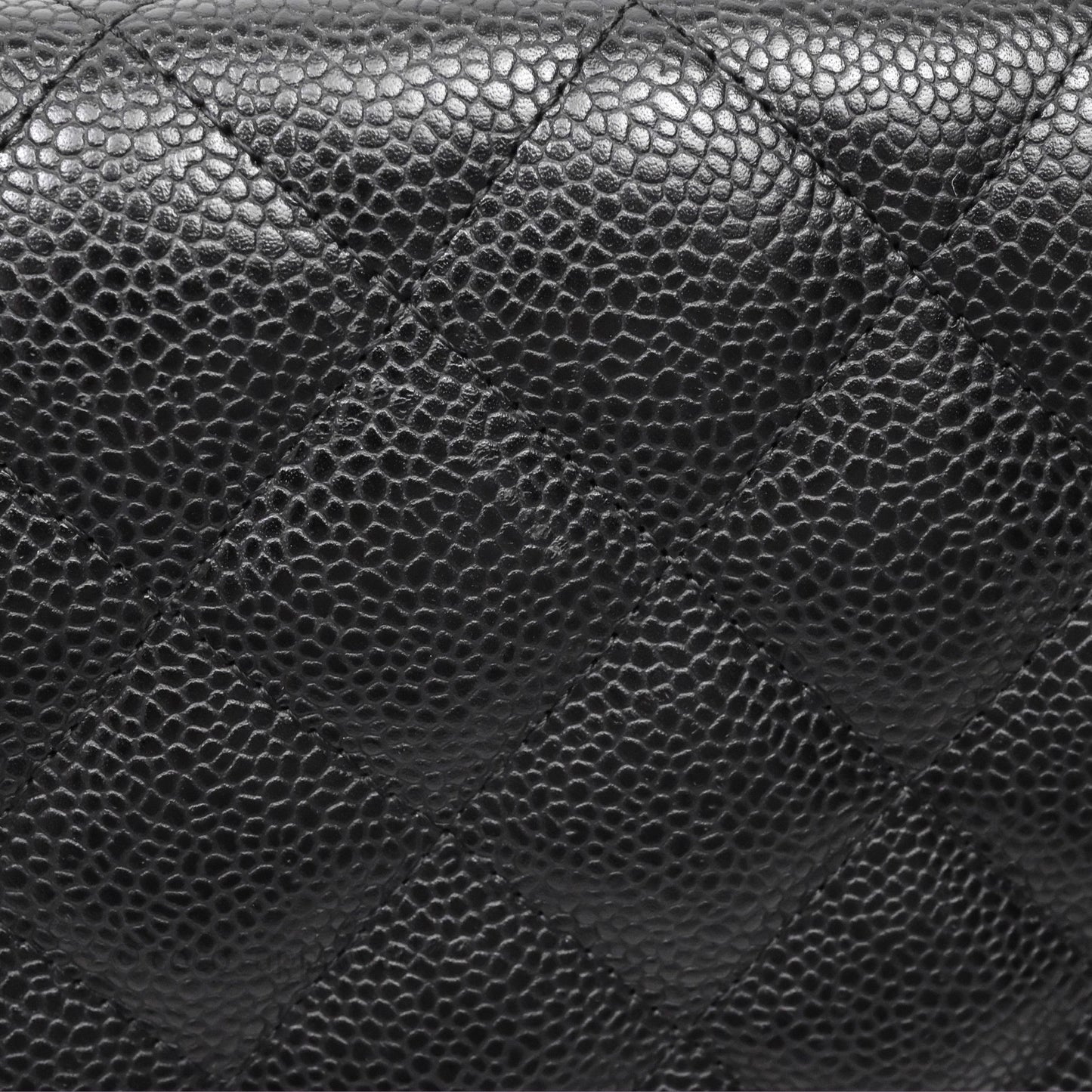 Chanel Jumbo Single Flap Black Caviar Gold Hardware⁣⁣