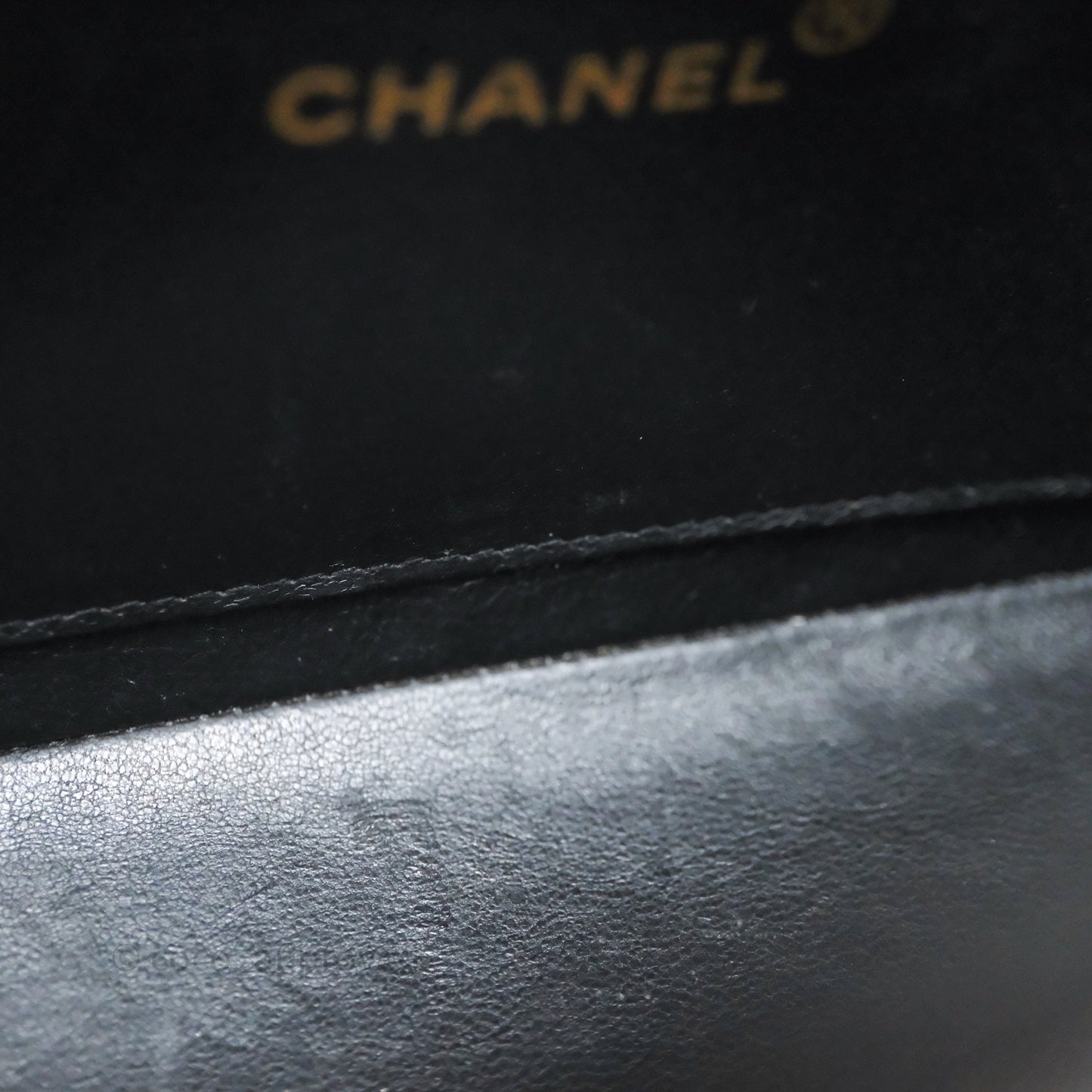 Chanel Vintage Medium Classic Diana Flap Bag Black Caviar 24K Gold Hardware