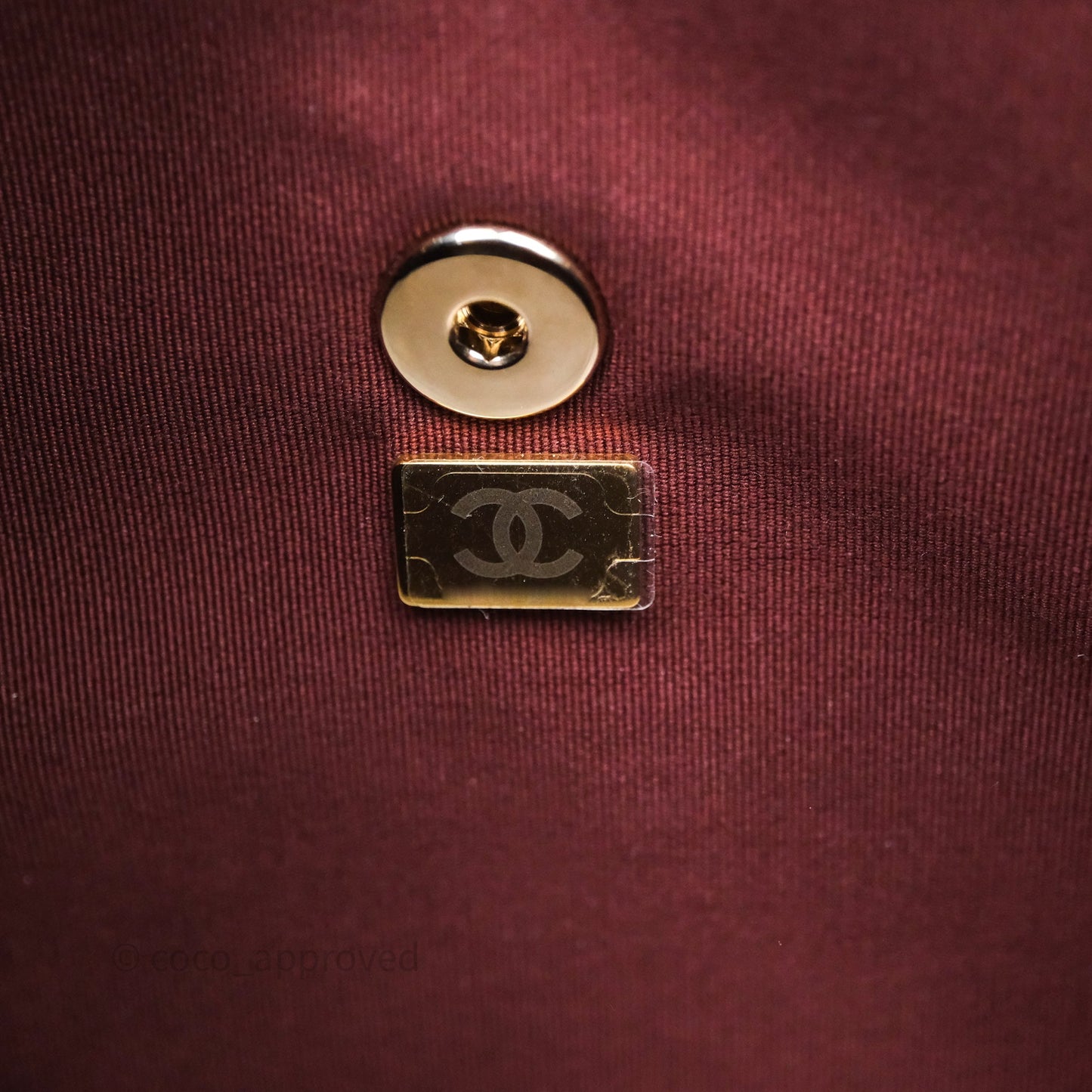 Chanel Quilted Large Duma Drawstring Backpack Bordeaux Calfskin Light Gold Hardware