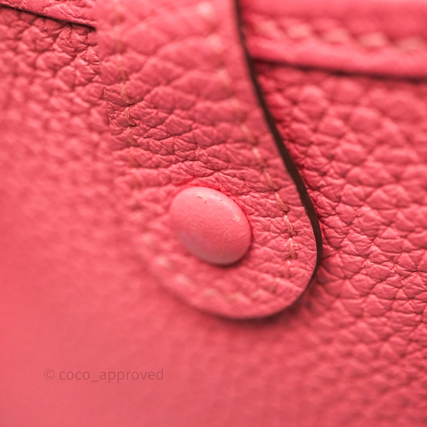 Hermès Mini Evelyne 16 Rose Azalée 8W Clemence Palladium Hardware