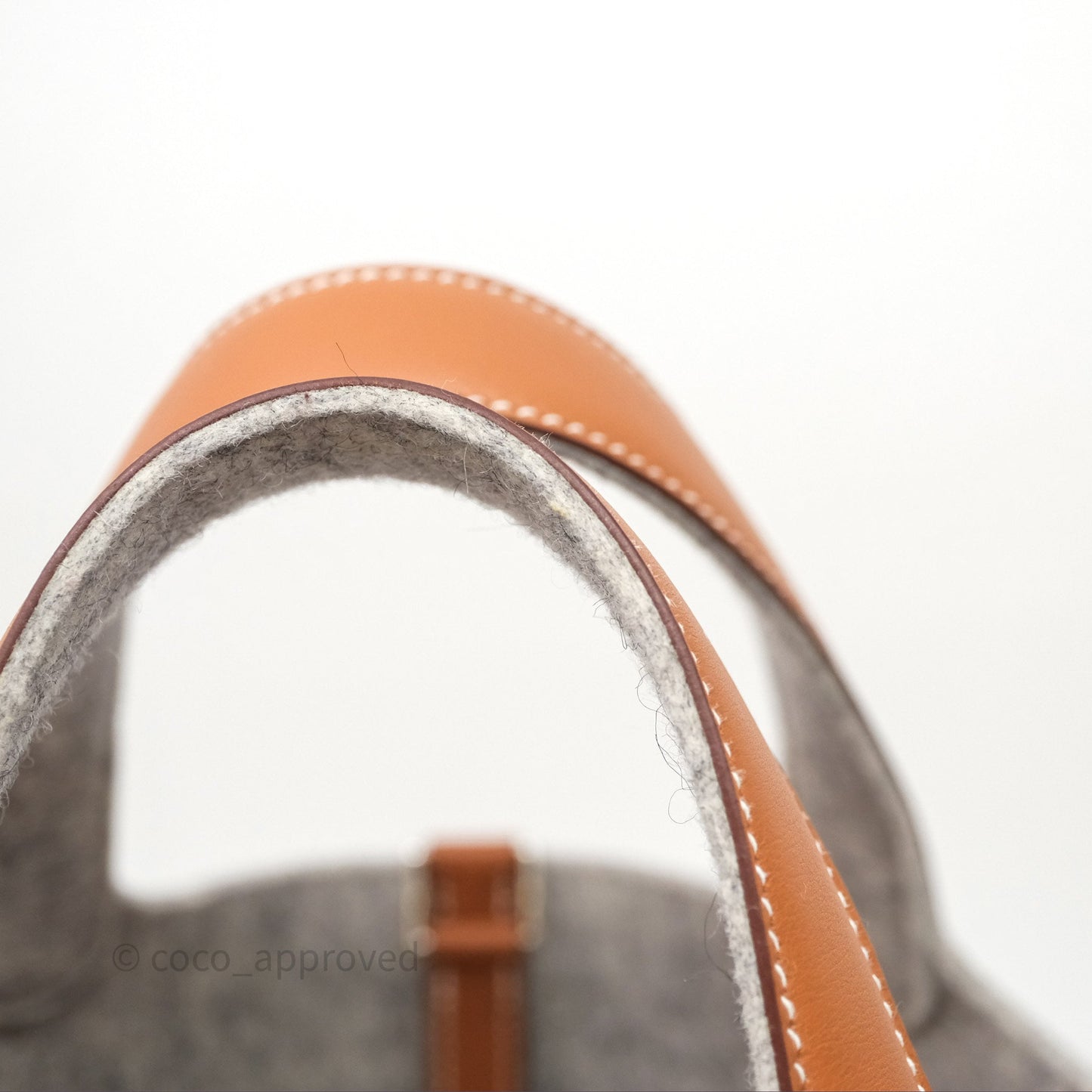 Hermès Picotin 18 Gris Clair/ Gold Wool Feutre Swift Palladium Hardware
