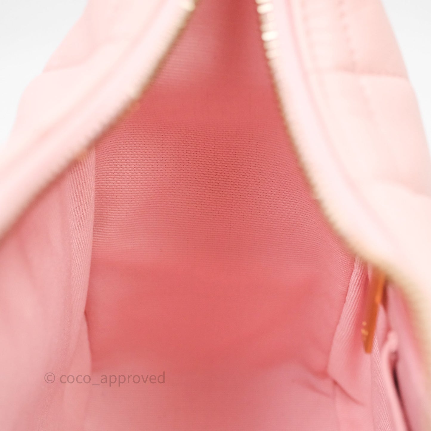 Chanel Small Quilted Trendy Double Pocket Hobo Pink Lambskin Aged Gold Hardware