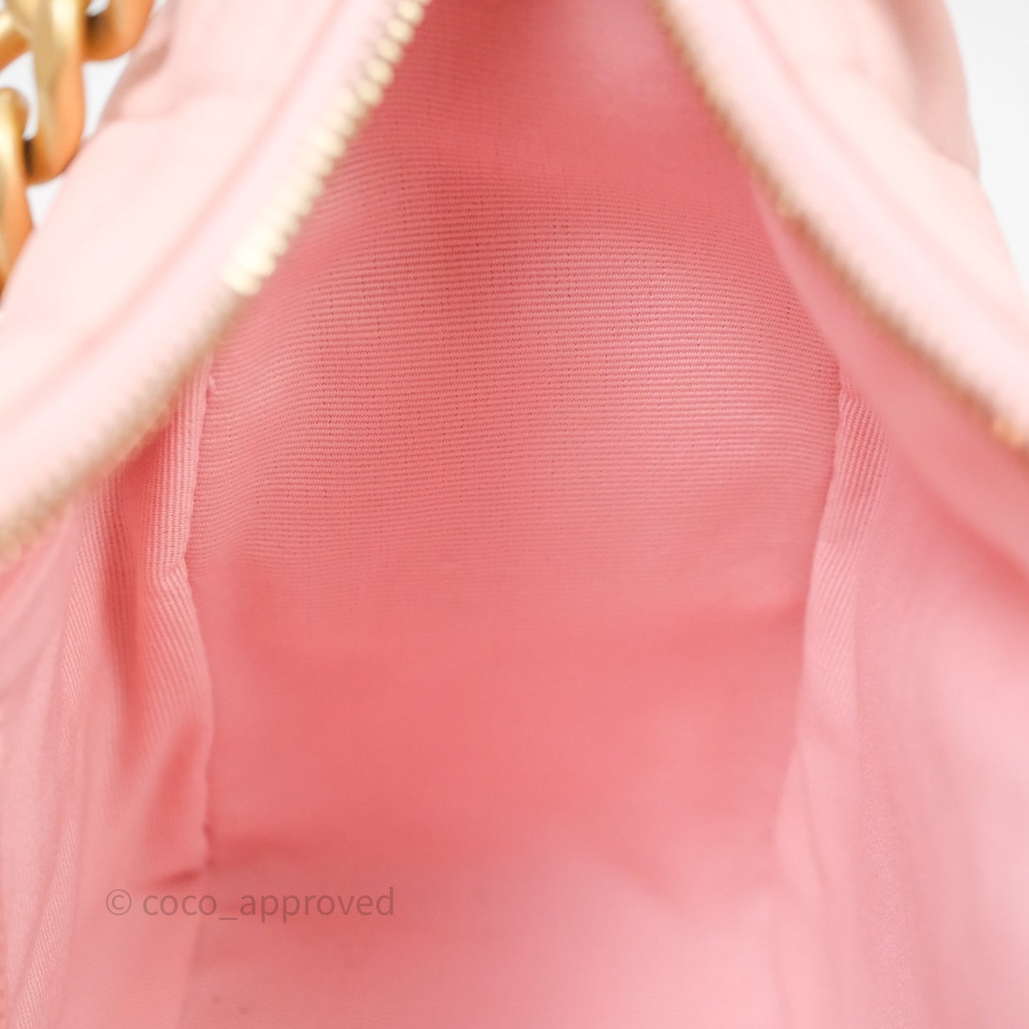 Chanel Small Quilted Trendy Double Pocket Hobo Pink Lambskin Aged Gold Hardware