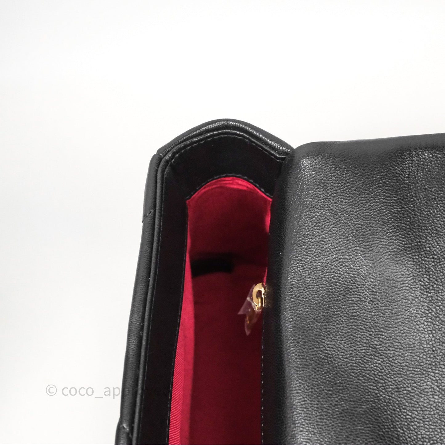 Chanel 19 Small Black Goatskin Mixed Hardware