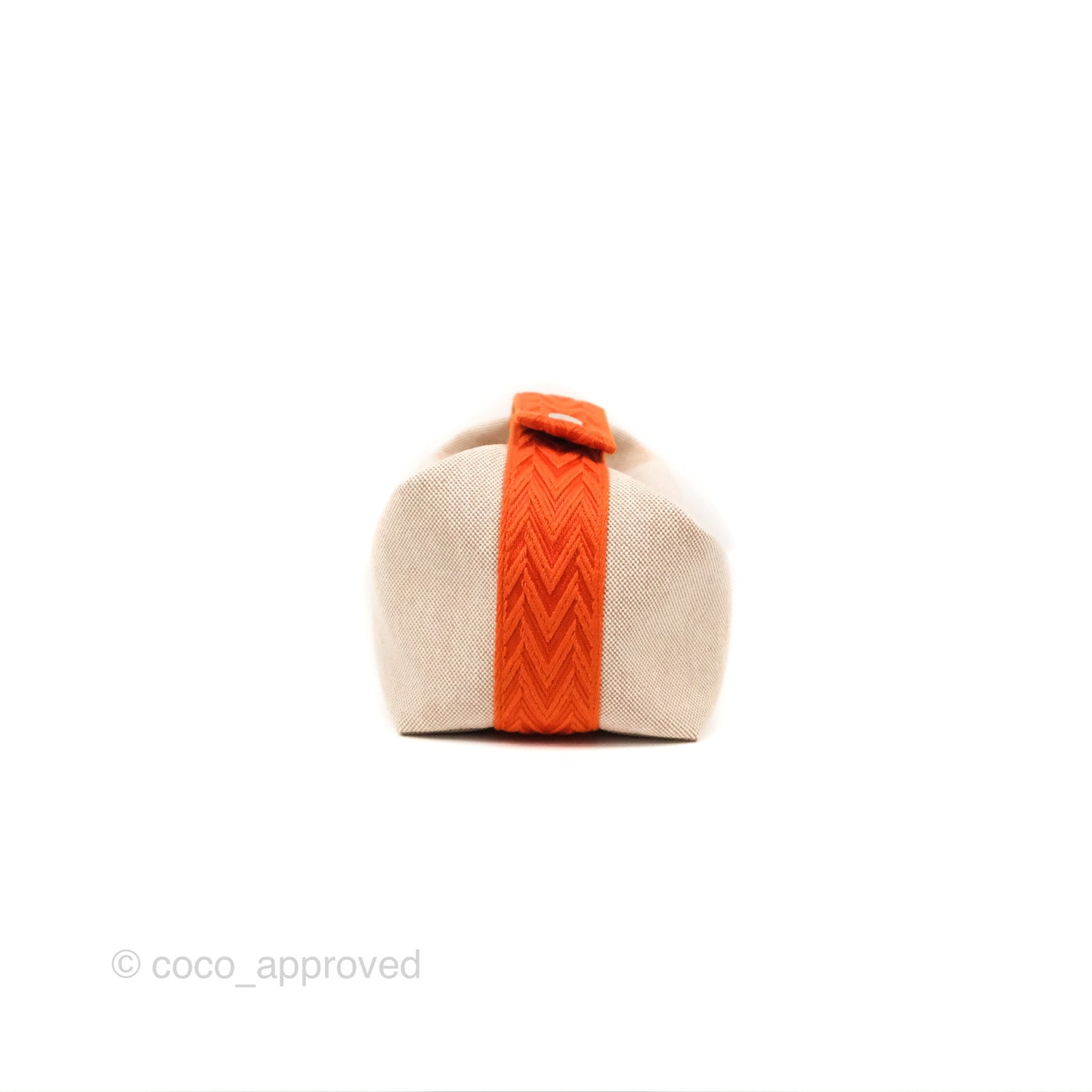 Hermès Small Bride-A-Brac Natural Orange Canvas