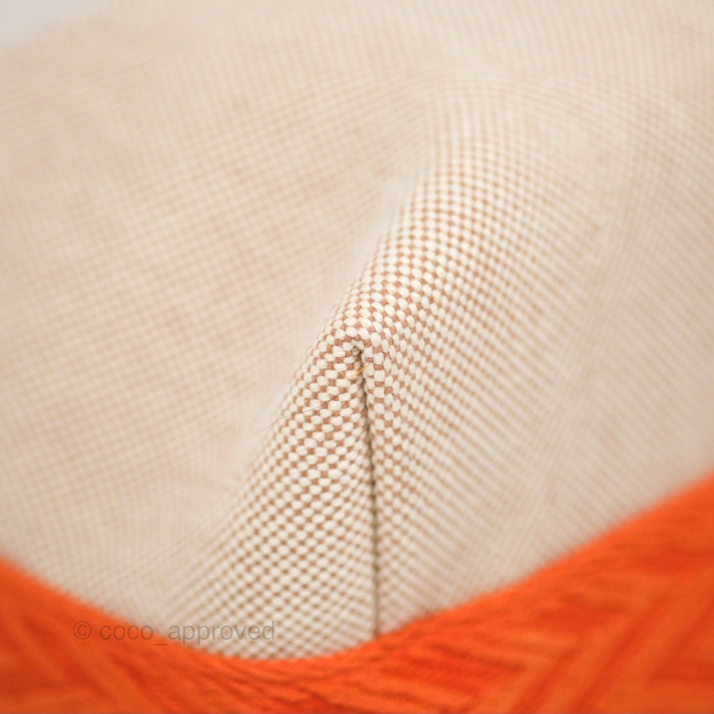 Hermès Small Bride-A-Brac Natural Orange Canvas