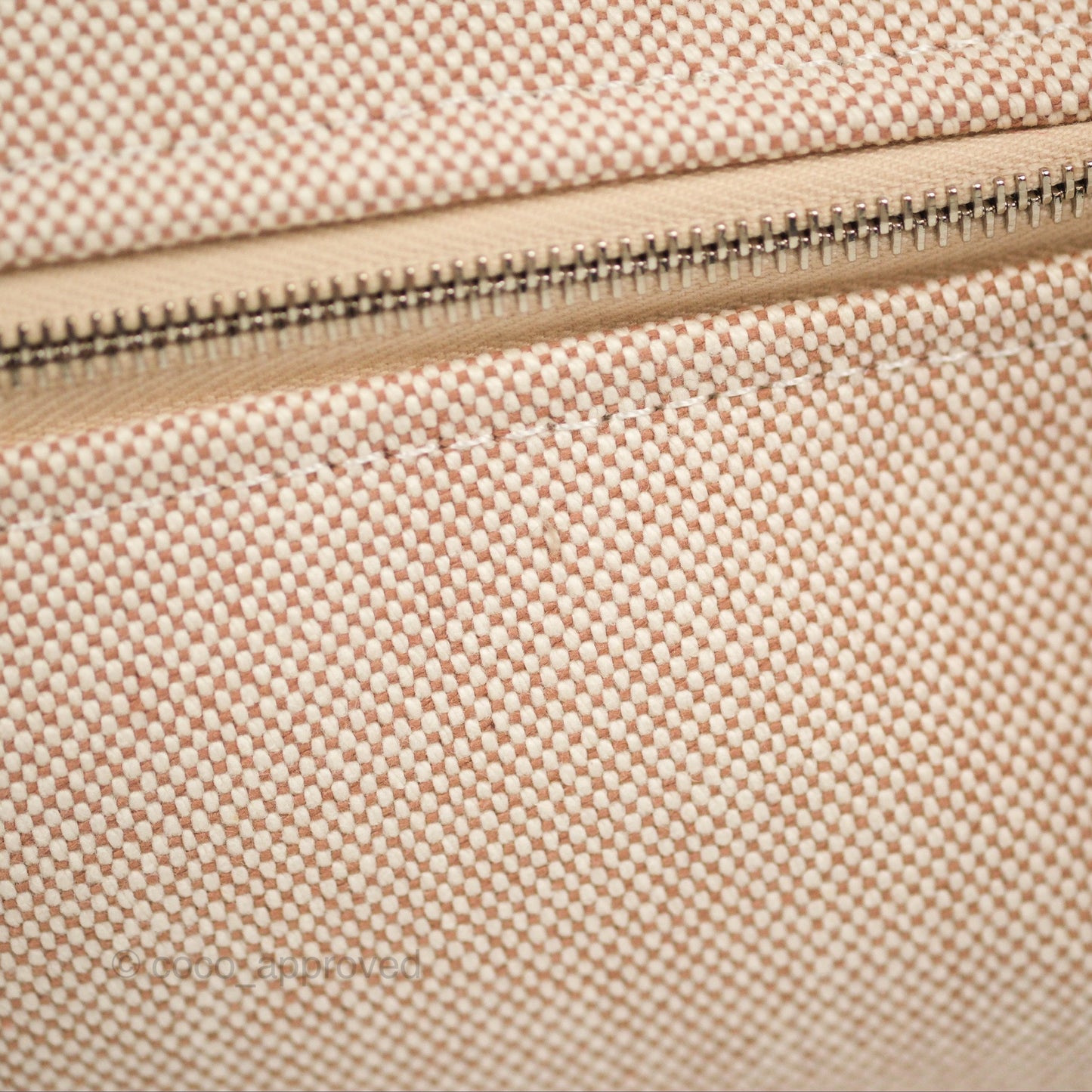 Hermès Small Bride-A-Brac Natural Orange Canvas