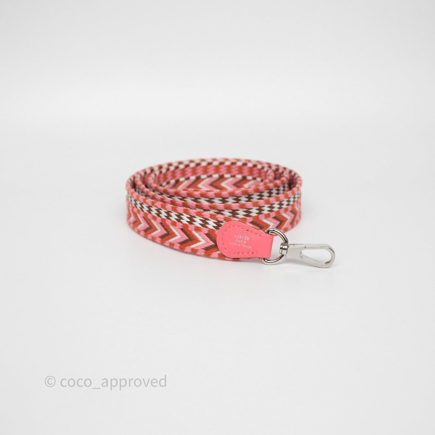 Hermès Mini Evelyne 16 Rose Azalée 8W Clemence Palladium Hardware