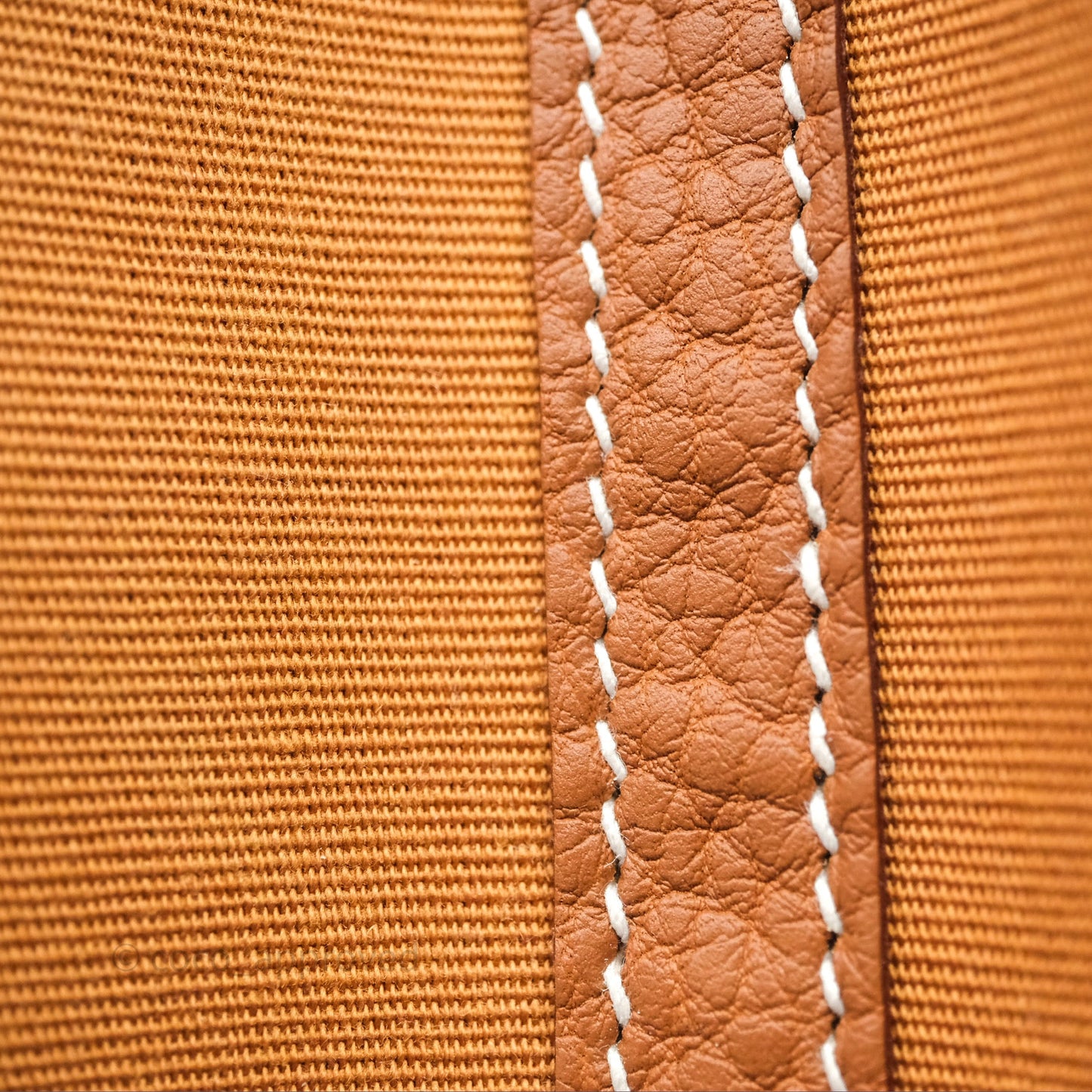 Hermès Garden Party 30 Canvas Dune-Magnolia/Gold
