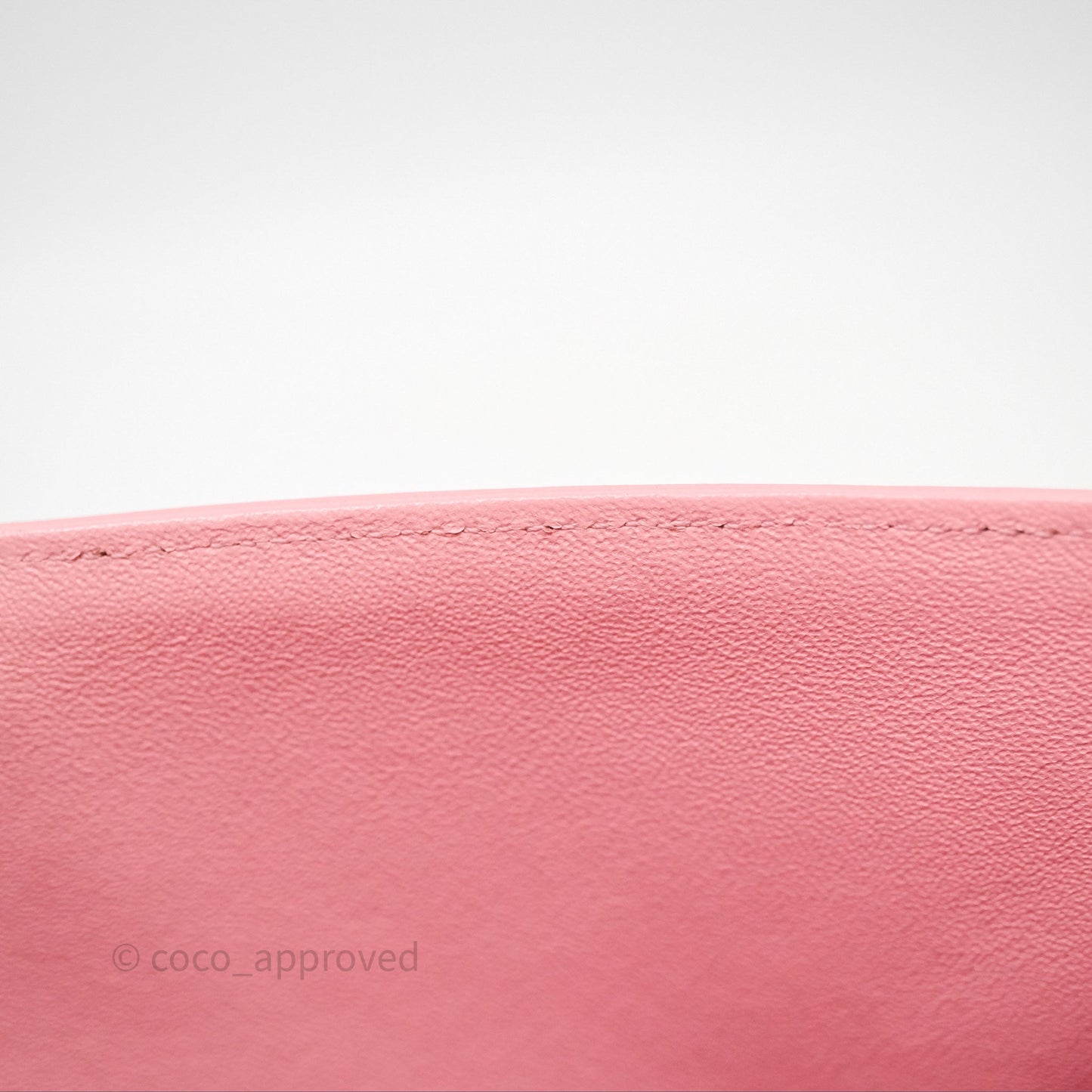 Chanel Small Classic Quilted Flap Pink Lambskin Aged Gold Hardware