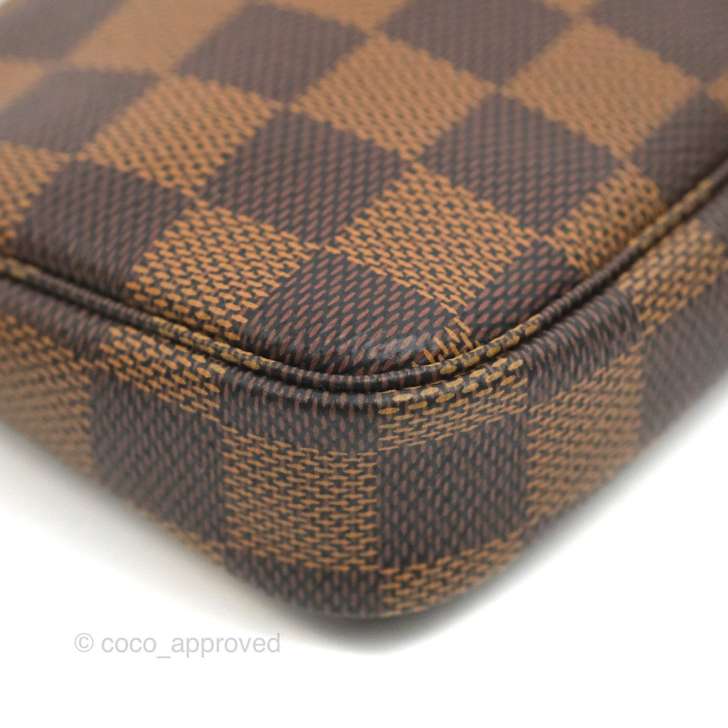 Louis Vuitton Mini Pochette Accessories Damier Ebene