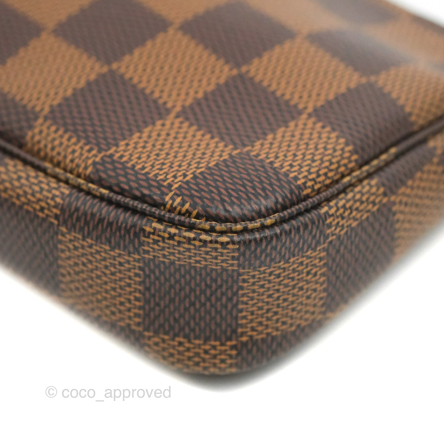 Louis Vuitton Mini Pochette Accessories Damier Ebene