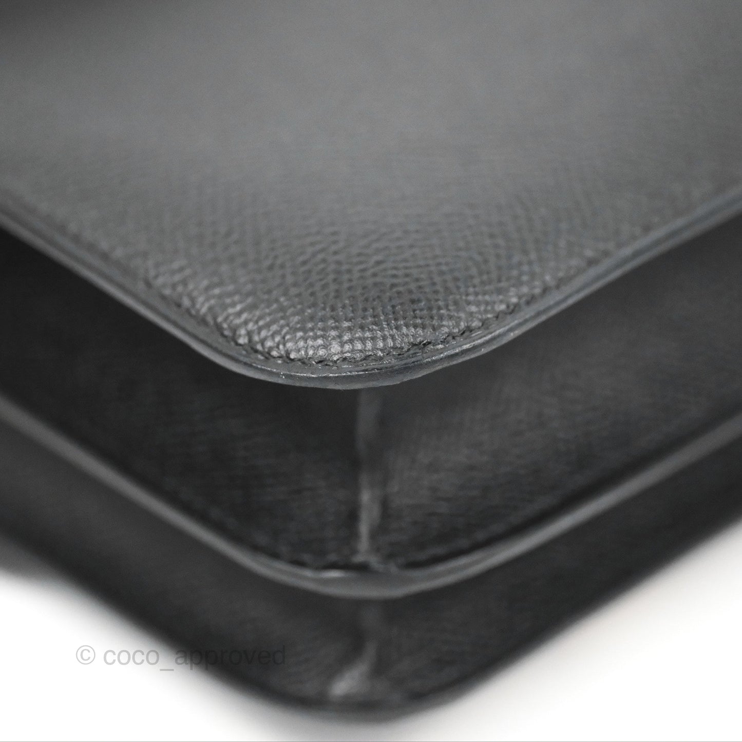 Hermès Constance Mini 18cm Black Epsom Gold Hardware