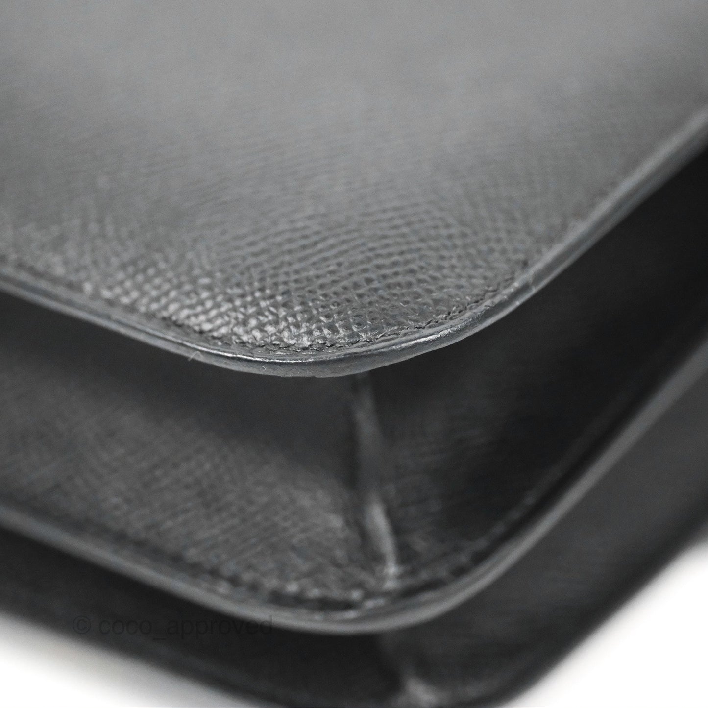 Hermès Constance Mini 18cm Black Epsom Gold Hardware