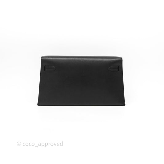 Hermes Kelly Elan Noir 89 Gold Hardware