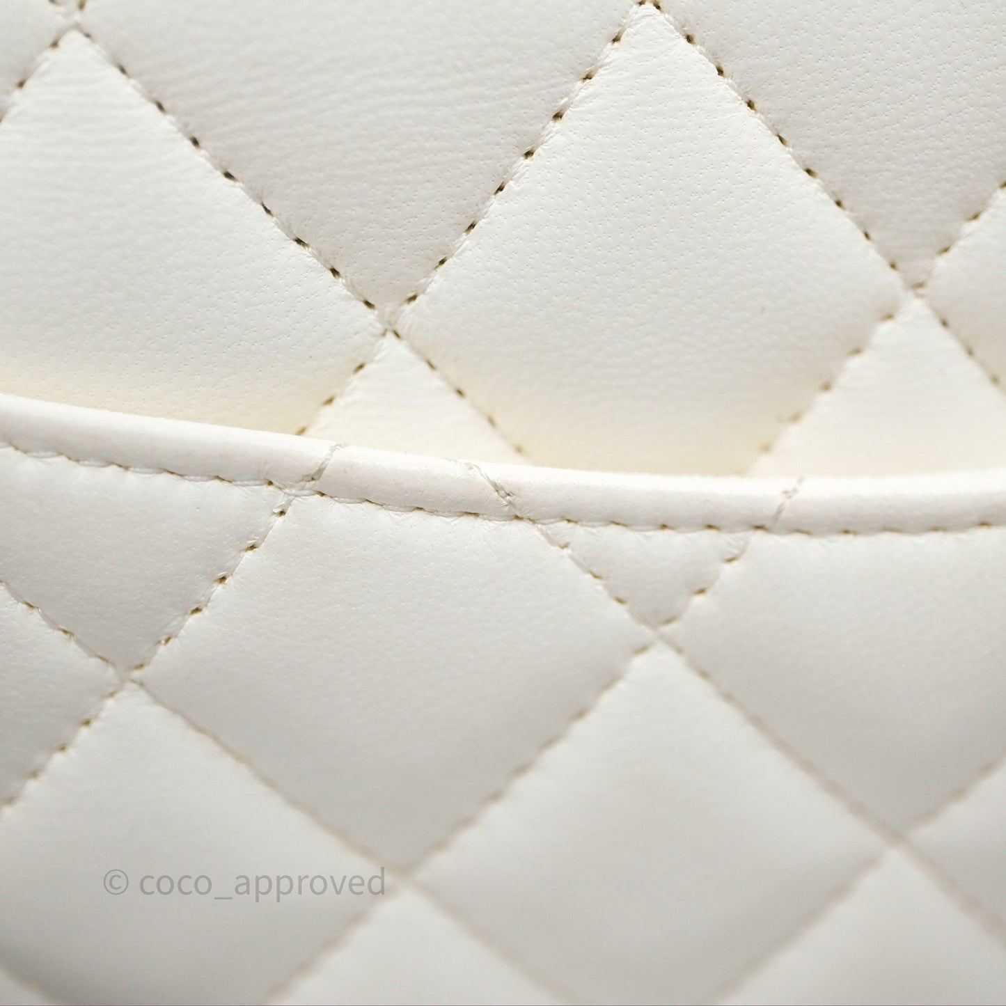 Chanel Casino Chips Chain White Lambskin Flap Bag