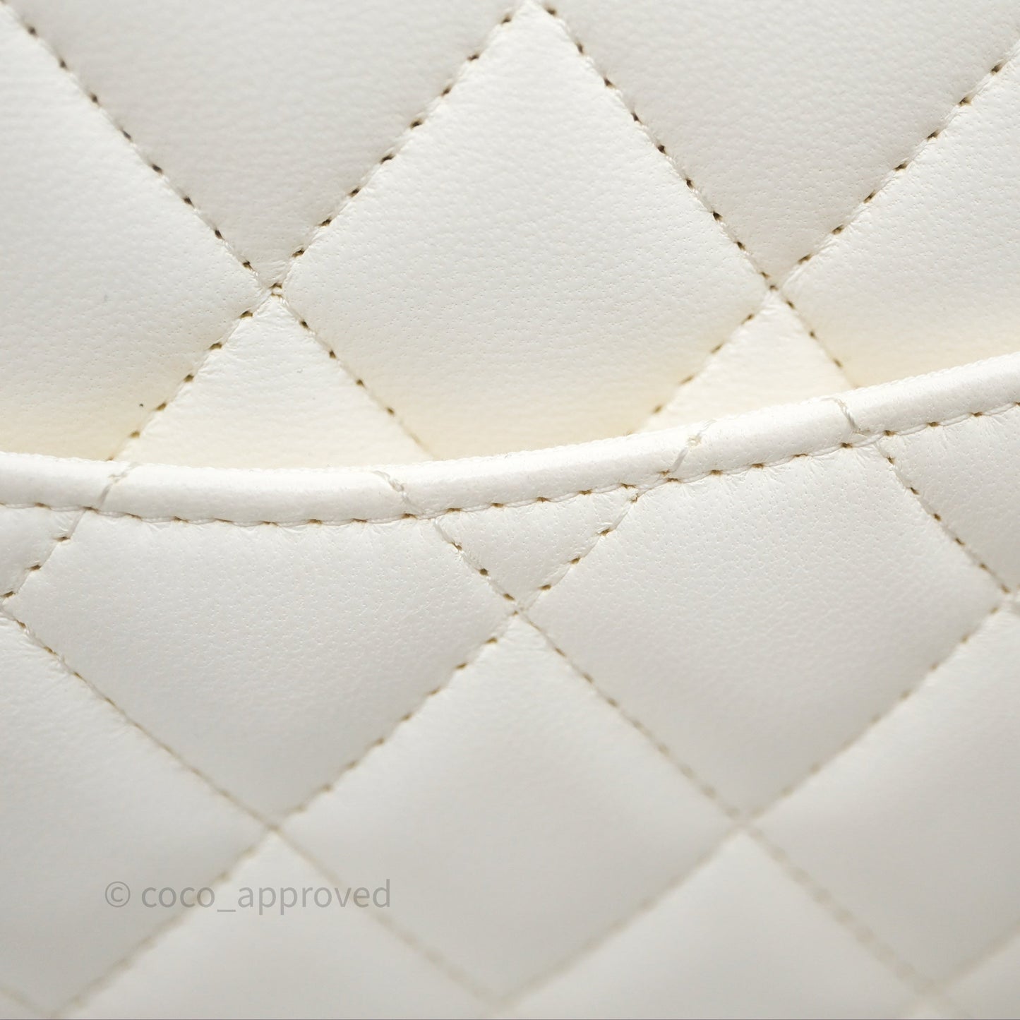 Chanel Casino Chips Chain White Lambskin Flap Bag